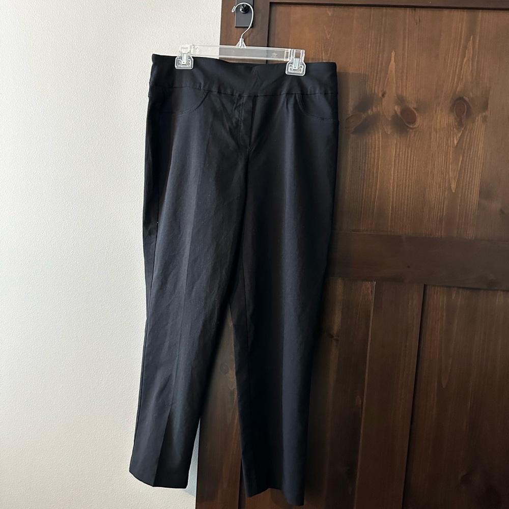 Ruby Rd Black Straight Leg Pants